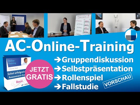 Assessment-Center-Online-Training - JETZT GRATIS - Die perfekte Vorbereitung für Deinen ERFOLG im AC