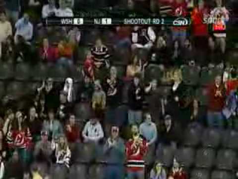 Zach Parise Shootout Goal vs Caps