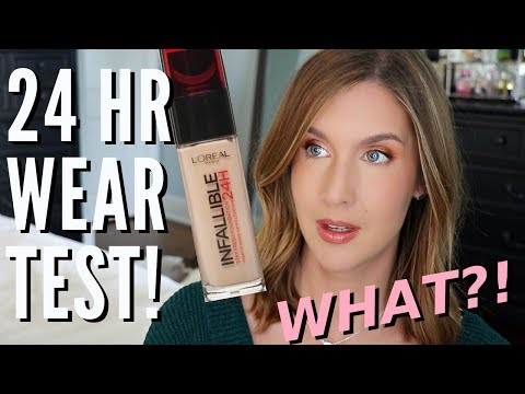 Loreal Infallible Fresh Wear Foundation | 24hr Wear on OILY SKIN ?!