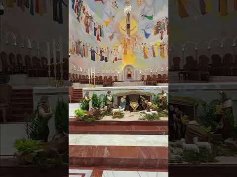DECORAÇÃO NATALINA CATEDRAL BASÍLICA NOSSA SENHORA DE LOURDES APUCARANA PR 2025.