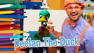 How To Draw Declan + More | Draw with Blippi! | Kids Art Videos | Drawing Tutorial
