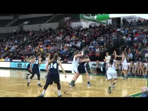 Julia Ramos hits the corner three
