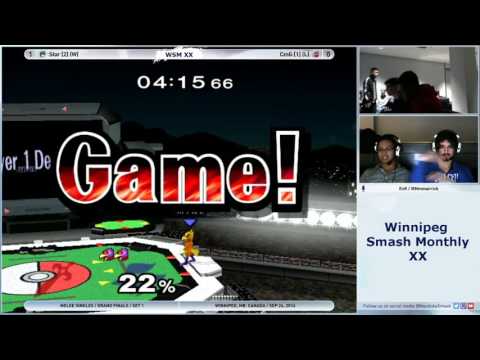 WSMXX Star (Marth) vs CMG (Falco) Melee Grand Finals