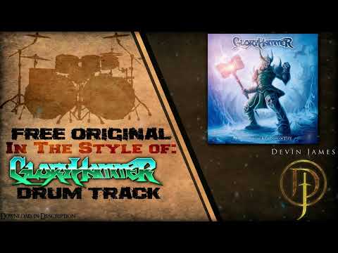 Gloryhammer Style Power Metal Drum Track | 156 BPM | Free WAV Download