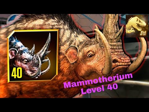 BỘ BA MAMMOTHERIUM LEVEL 40 AND SEGNOSUCHUS LEVEL 40 | JURASSIC WORLD THE GAME | #2