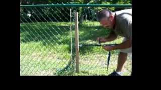 How to Stretch a Chain Link Fence