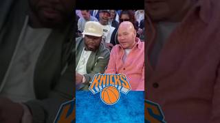 50CENT JOE BUDDEN AND FATJOE AT THE KNICKS GAME....