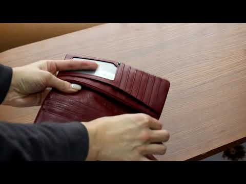 Кошелек de esse LC14856-GD13 Бордовый
