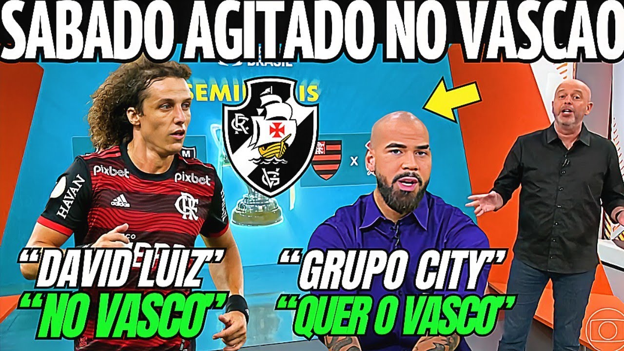 GLOBO ESPORTE RJ 12/10! SABADO AGITADO NO VASCO! DAVID LUIZ PODE CHEGAR! NOTICIAS DO VASCO HOJE!