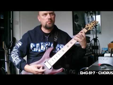 EMG 707 vs 57-7 vs 81-7 Pickup Comparison (full mix)