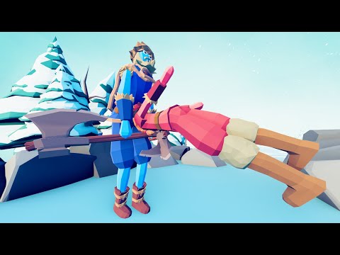 Headbutter Raises an Army vs the Ullr in TABS - Totally Accurate Battle Simulator Mods