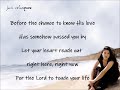 Jaci Velasquez  - Thief of Always Lyric Video