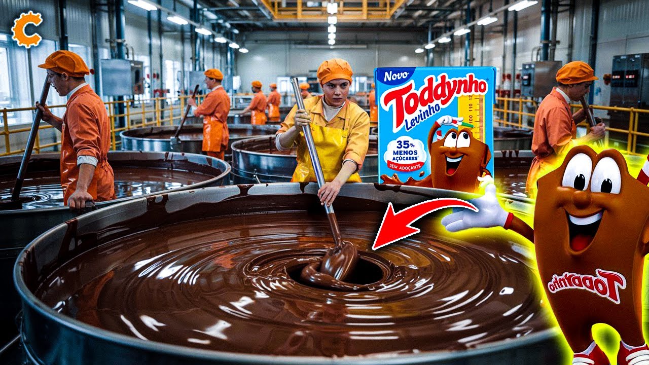 Como o TODDYINHO é feito - Processo Industrial