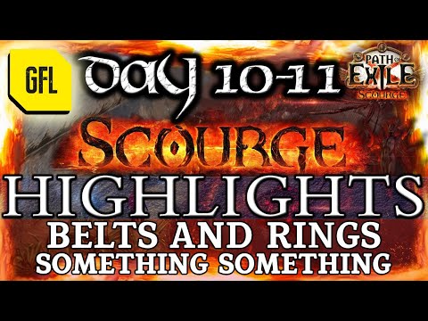 Path of Exile 3.16: SCOURGE DAY # 10-11 Highlights BELTS AND RING, SOMETHING SOMETHING and more...