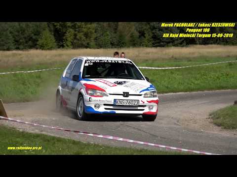 Marek PACHOLARZ / Łukasz RZESZOWSKI - Peugeot 106 - XIX Rajd Mielecki Targum 15-09-2019