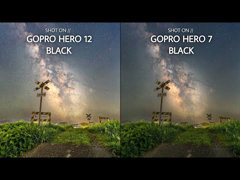 Gopro Hero 12 Black VS Gopro Hero 7 | Night Mode Camera Test