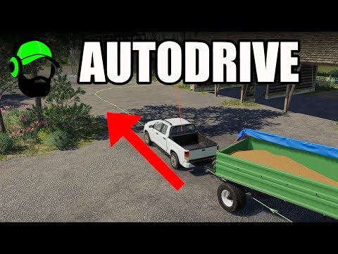 Autodrive tutorial - Pick up from silo to sell point -#FS19