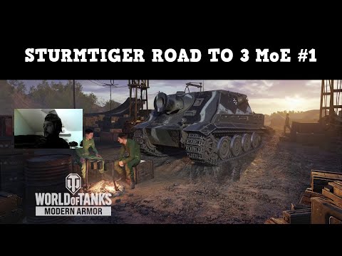 STURMTIGER "ROAD TO 3 MoE" #1 - WoT Console