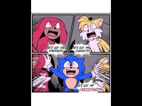 [Sonic loves latinas] Sonic Movie 3 Comic Dub