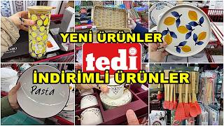 TEDİ'DE YENİ İNDİRİMLİ ÜRÜNLER❗️/TABAKLAR 20TL❗️ALAN ALANA😱/YETİŞEN AL