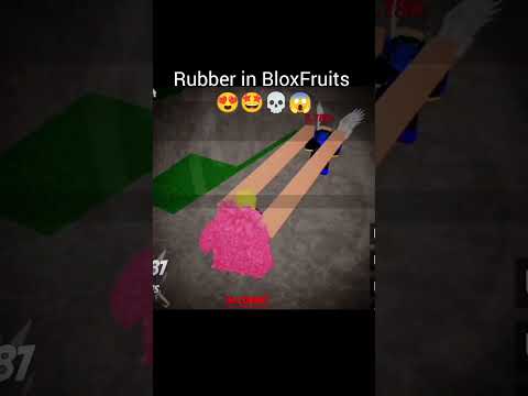 Rubber fruit BloxFruits vs KingLegacy #bloxfruits #trending #roblox