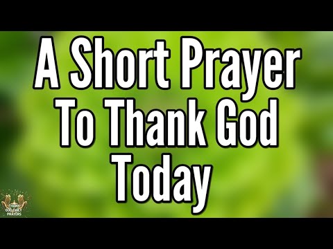 Lord, Thank You for Everything 🙏 | I Love You Jesus | Morning Prayer