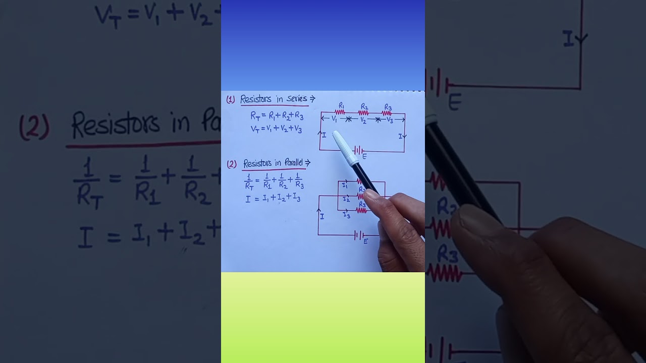 series combination of resistors