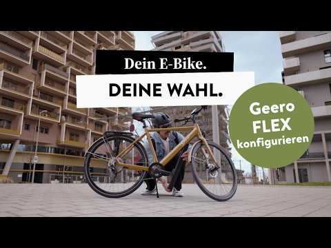 E-Bike selbst konfigurieren - Das Geero FLEX 