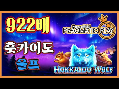 [프라그마틱 슬롯] 훗카이도 울프 | 정품 슬롯 리플레이 + 고배당 하이라이트