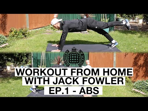 Workout From Home: ABS with Jack Fowler – Episode 1