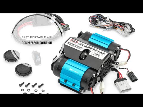 How to Build an ARB Twin Air Compressor Mobile System #arb #twin #compressor #diy #portable #air