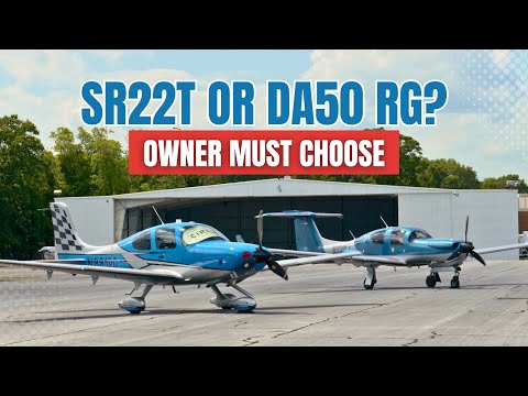Cirrus SR22T or Diamond DA50 RG? Which Will Owner Choose?