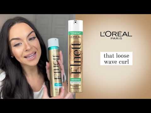 L'Oréal Paris Elnett Hairspray: Touchable, Brushable...