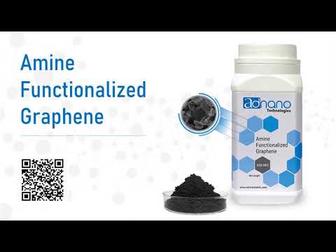 Amine Functionalized Graphene, Nh2 Graphene, Amine graphene, High Quality, Ad-Nano ADG-Nh2