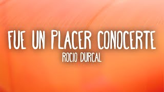 Rocio Durcal - Fue un Placer Conocerte (Letra/Lyrics)