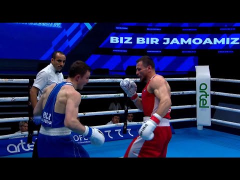 QF (80KG) KHATAEV IMAM (RUS) vs ALFIORAU ALIAKSEI (BLR) | IBA Men's World Boxing Championships 2023