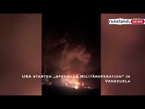 USA starten „spezielle Militäroperation“ in Venezuela