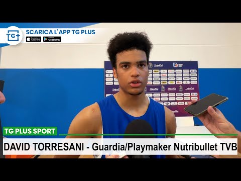 La grande occasione per David Torresani con la Nutribullet TVB - TG Plus SPORT Treviso