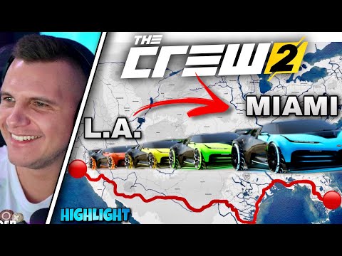 Lustiger ROADTRIP 🤣 im Bugatti Centodieci The Crew 2 - ZOQQER Highlight