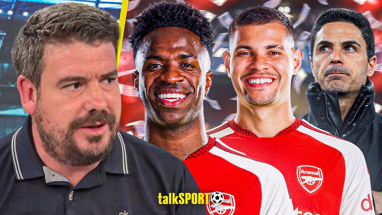 Alex Crook REVEALS LATEST on Bruno Guimarães & Vinícius Júnior to Arsenal and debates ALTERNATIVES!