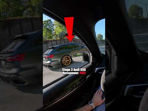 Big Turbo BMW Vs Stage 3 Audi RS6..