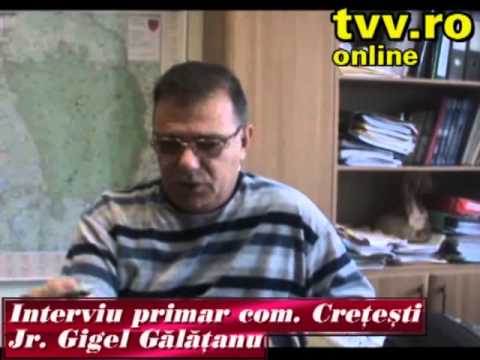 Cretesti - Interviu primar jr.  Gigel Galatanu