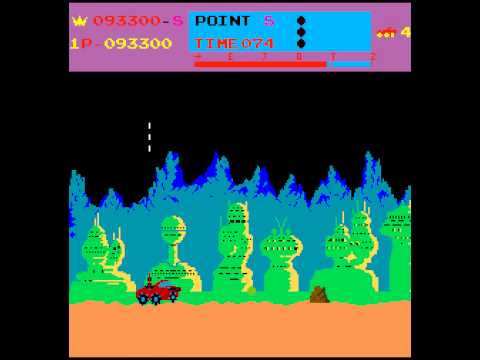 Arcade Game: Moon Patrol (1982 Irem)
