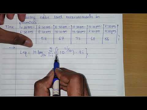 Estimation of Equivalent Noise Level