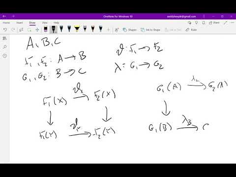 Section 1.3 - Natural Transformations - Categories & Sheaves