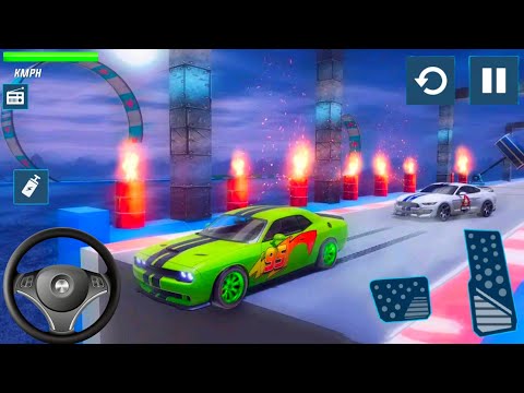 Muscle Car Stunts 2020 - Mega Stunt Ramp Simulator || Gameplay 02 || Flash Gaming Zone