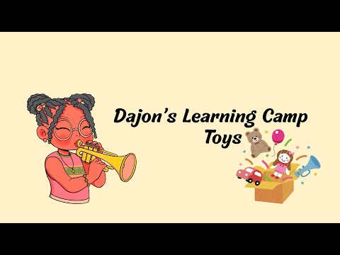 Let’s Learn Toy Names! 🧸 | Educational Video for Kids | Dajon’s Learning Camp