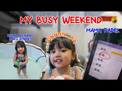 My Busy Weekend! Do you have to draw water for the swimming pool?