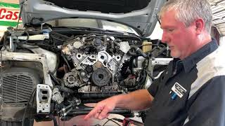 Audi Secondary Port Cleaning 2014 Q7