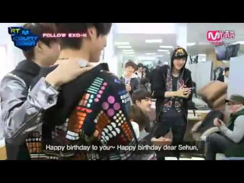 120412 EXO-K Sehun Birthday Celebration Cut